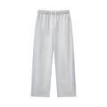 Contrast-Stitched Fleece Sweatpants (set)