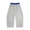 Plaid Waistband Barrel Sweatpants