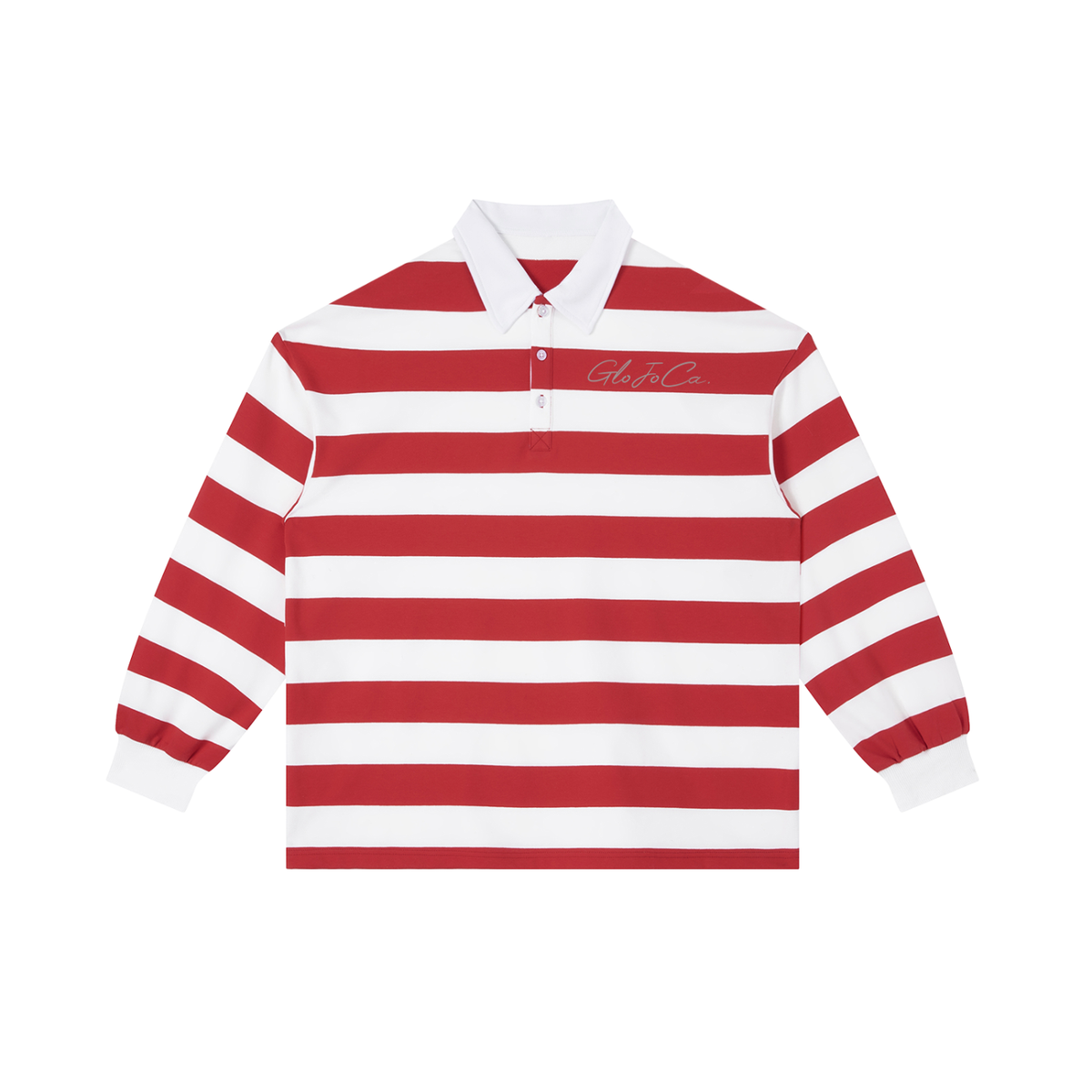 Color Block Stripe Polo Shirt